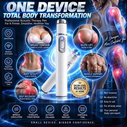 💯ULTRASONIC SHOCK WAVE BODY REMODELING SYSTEM™——Enhances bust and lifts buttocks. Fuel Muscle Growth.Boost Circulation. Relieve Pain.