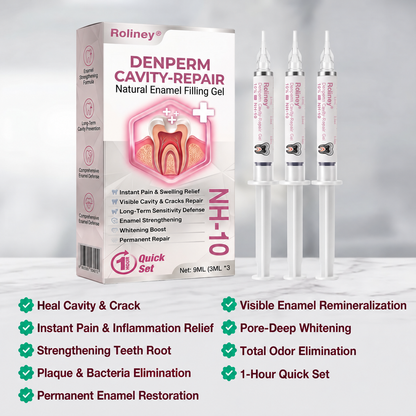 🇺🇸Roliney® DenPerm Cavity-Repair Natural Enamel Filling Gel