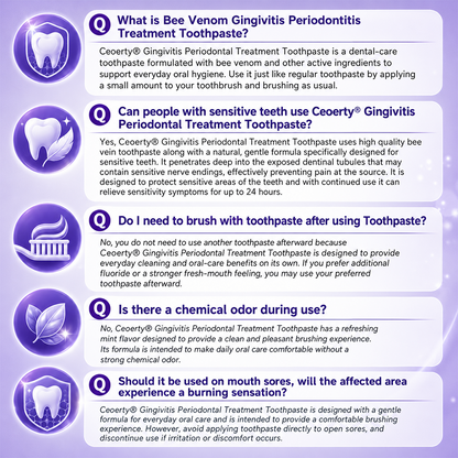 ZORVL™ Gingivitis Periodontal Treatment Toothpaste