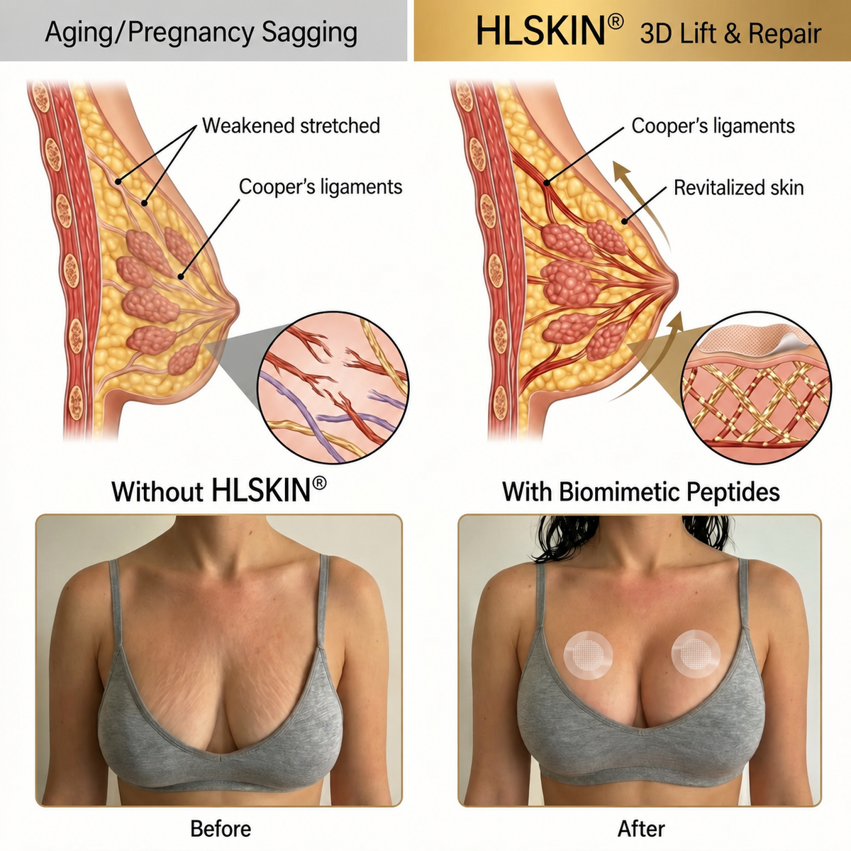 💥𝐇𝐋𝐒𝐊𝐈𝐍® 👩‍⚕️ Targeted Breast Enhancement Advanced Nano Microneedle Patch💃
