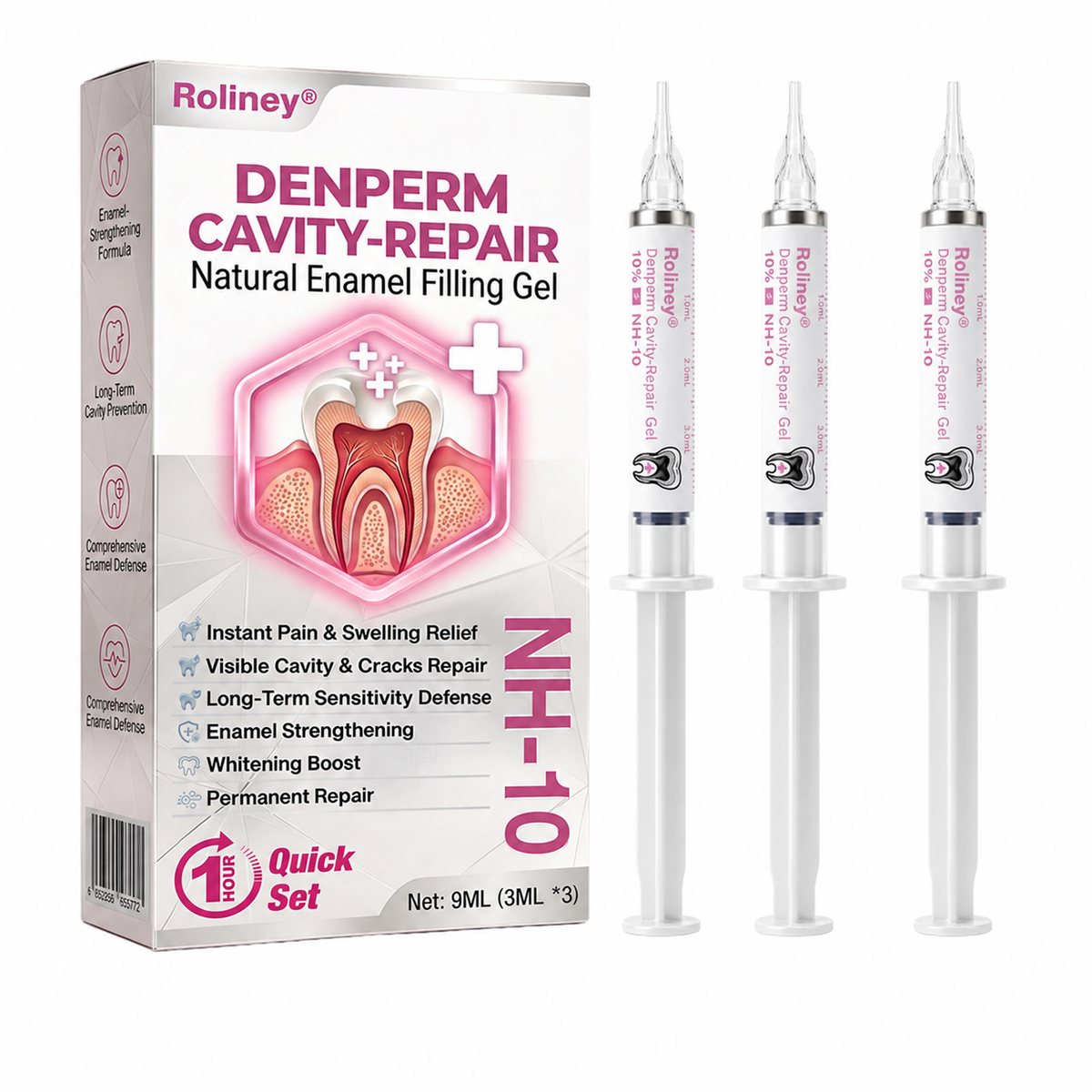 🇺🇸Roliney® DenPerm Cavity-Repair Natural Enamel Filling Gel